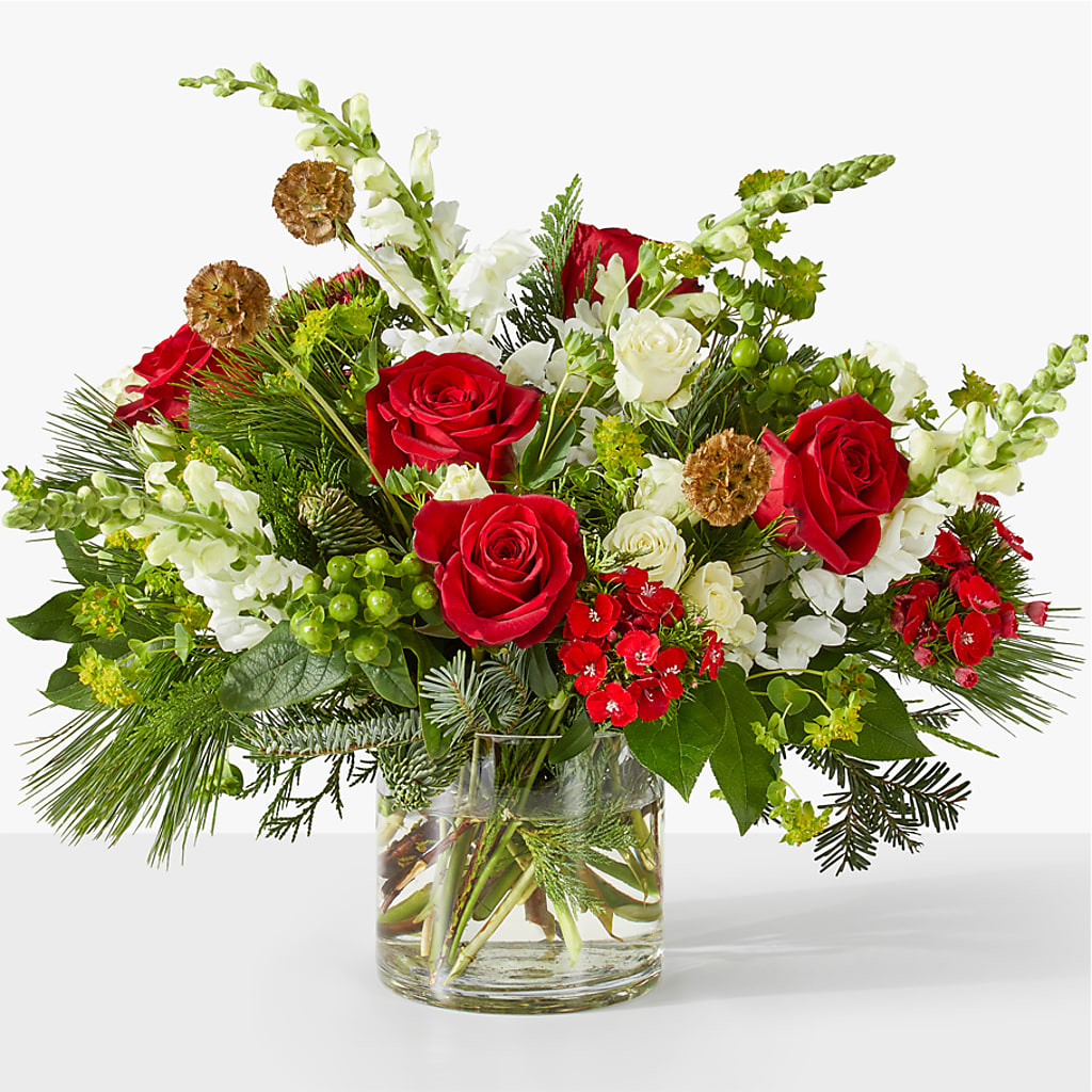 Deck the Halls Bouquet – MELODY'S FLOWERS, Burlington WA
