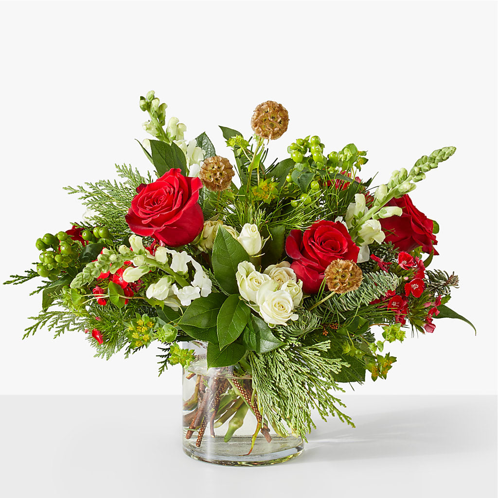 Deck the Halls Bouquet – MELODY'S FLOWERS, Burlington WA