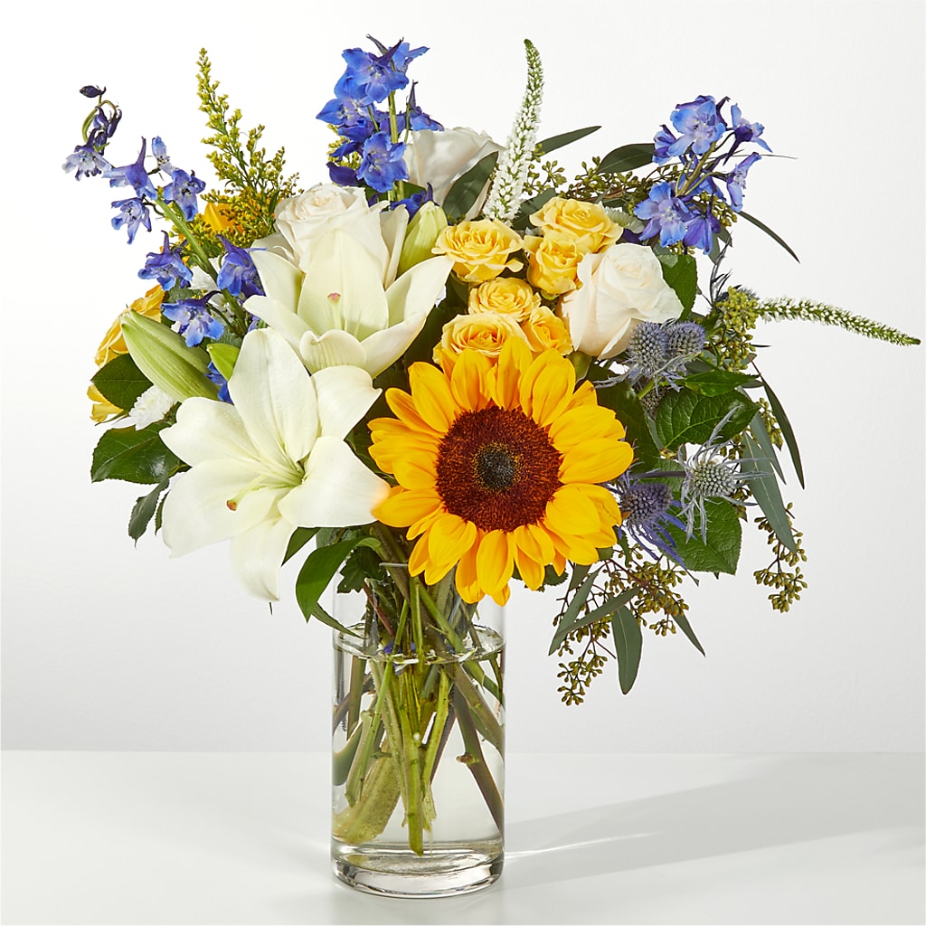 Wonderfully Sunny Bouquet – MELODY'S FLOWERS, Burlington WA