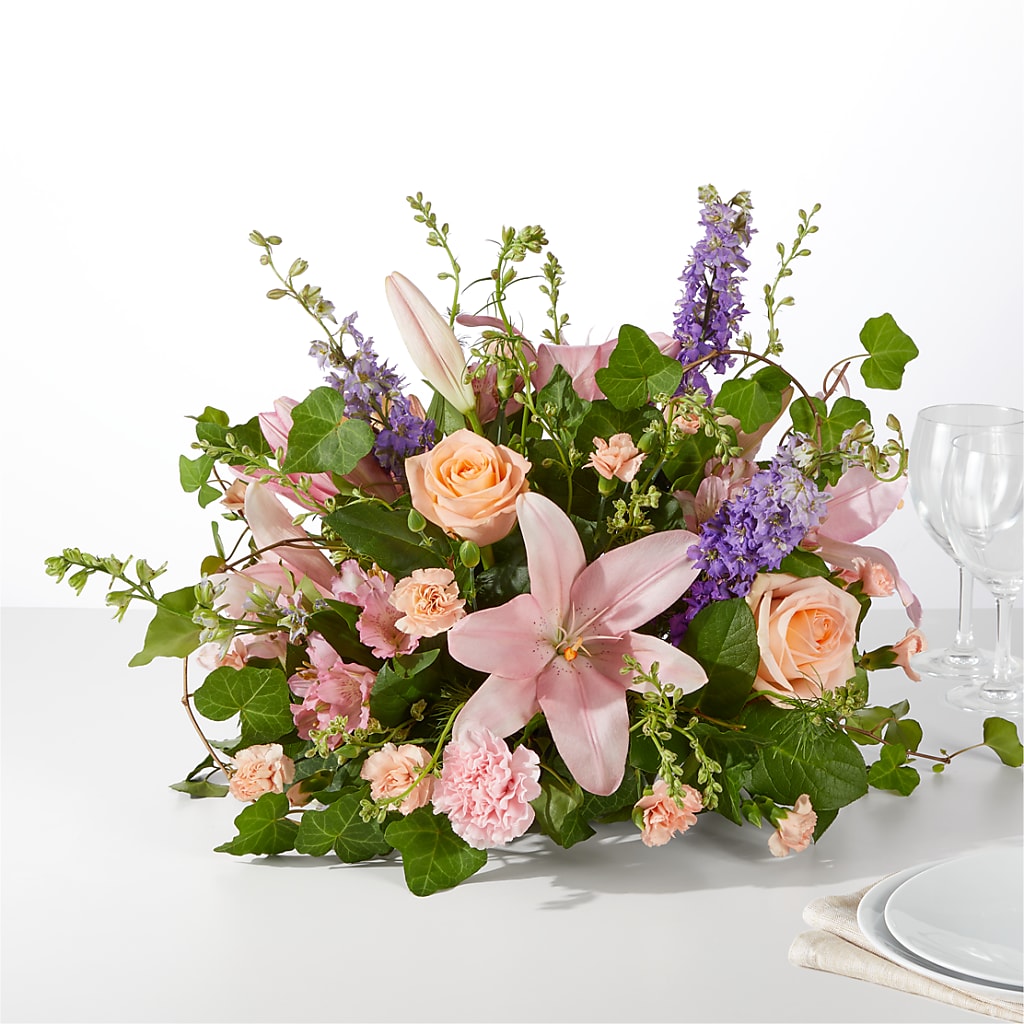 Blossom Time Centerpiece – MELODY'S FLOWERS, Burlington WA