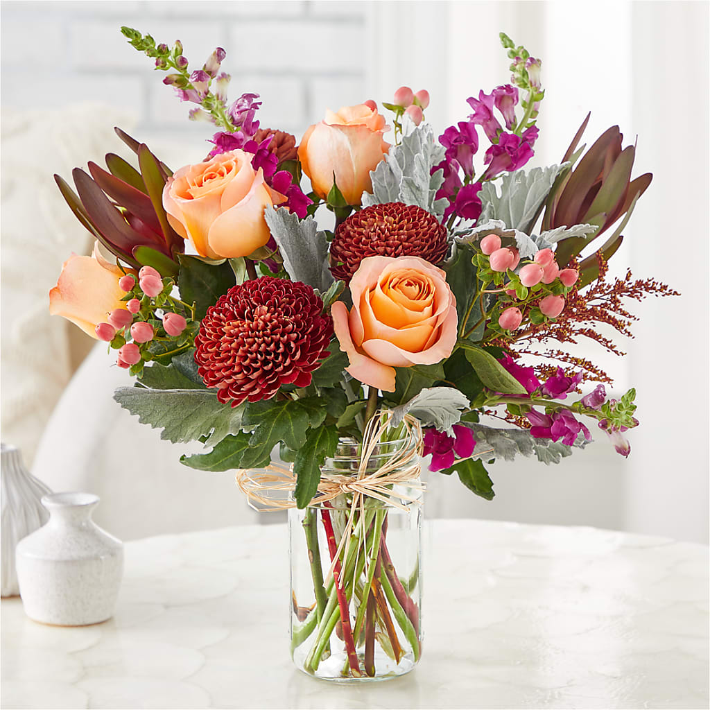 Moody Hues Bouquet – MELODY'S FLOWERS, Burlington WA