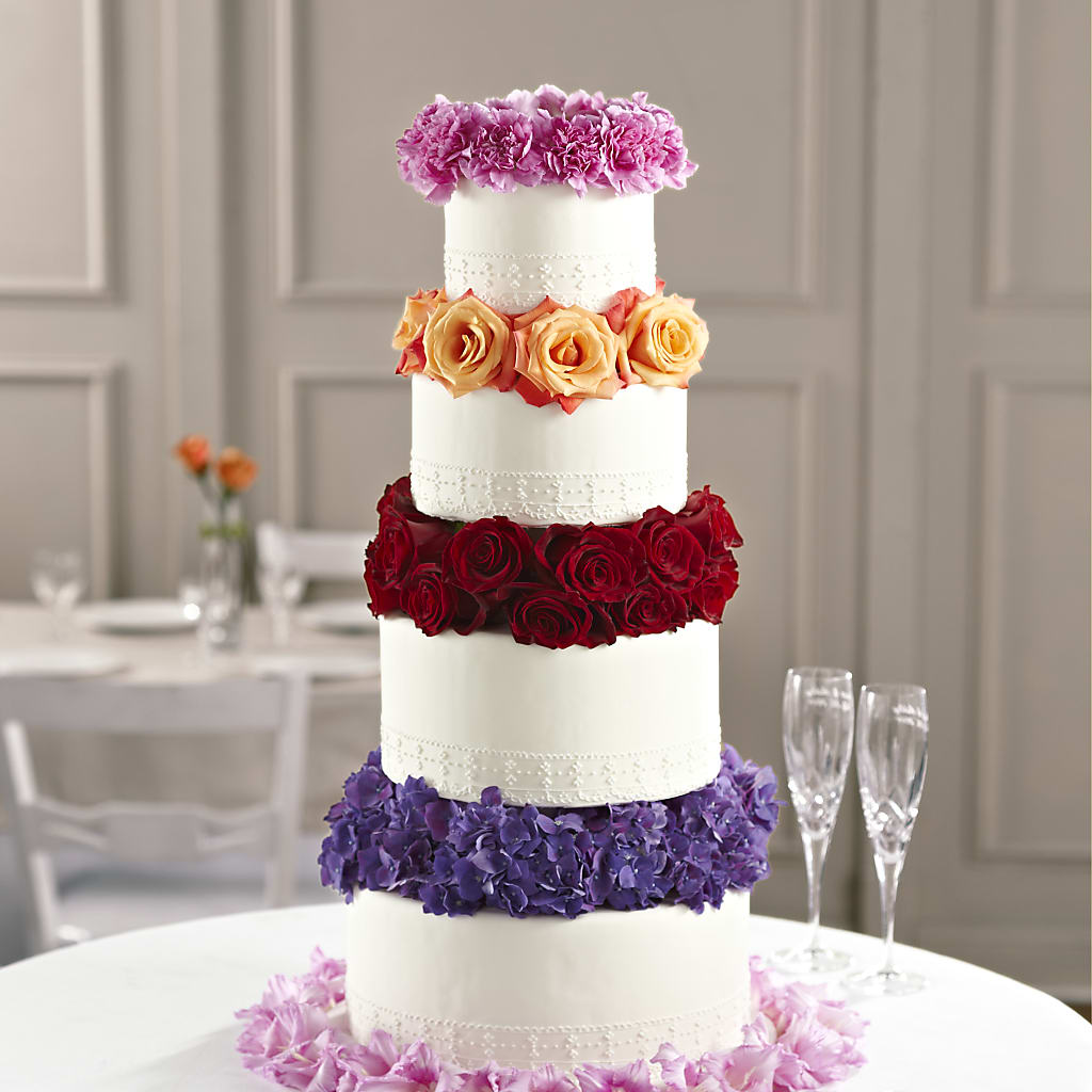 Infinite Love Cake Décor – MELODY'S FLOWERS, Burlington WA