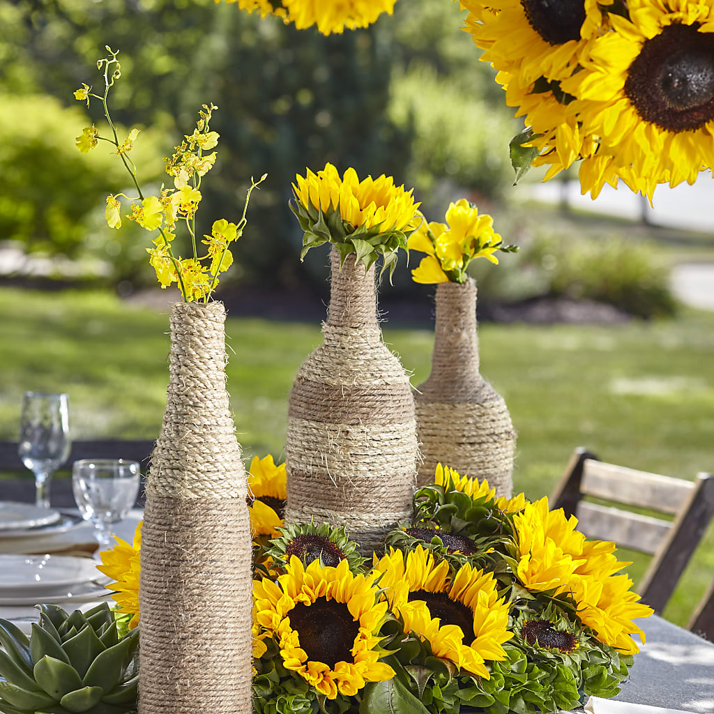 Sublime Garden Centerpiece – MELODY'S FLOWERS, Burlington WA