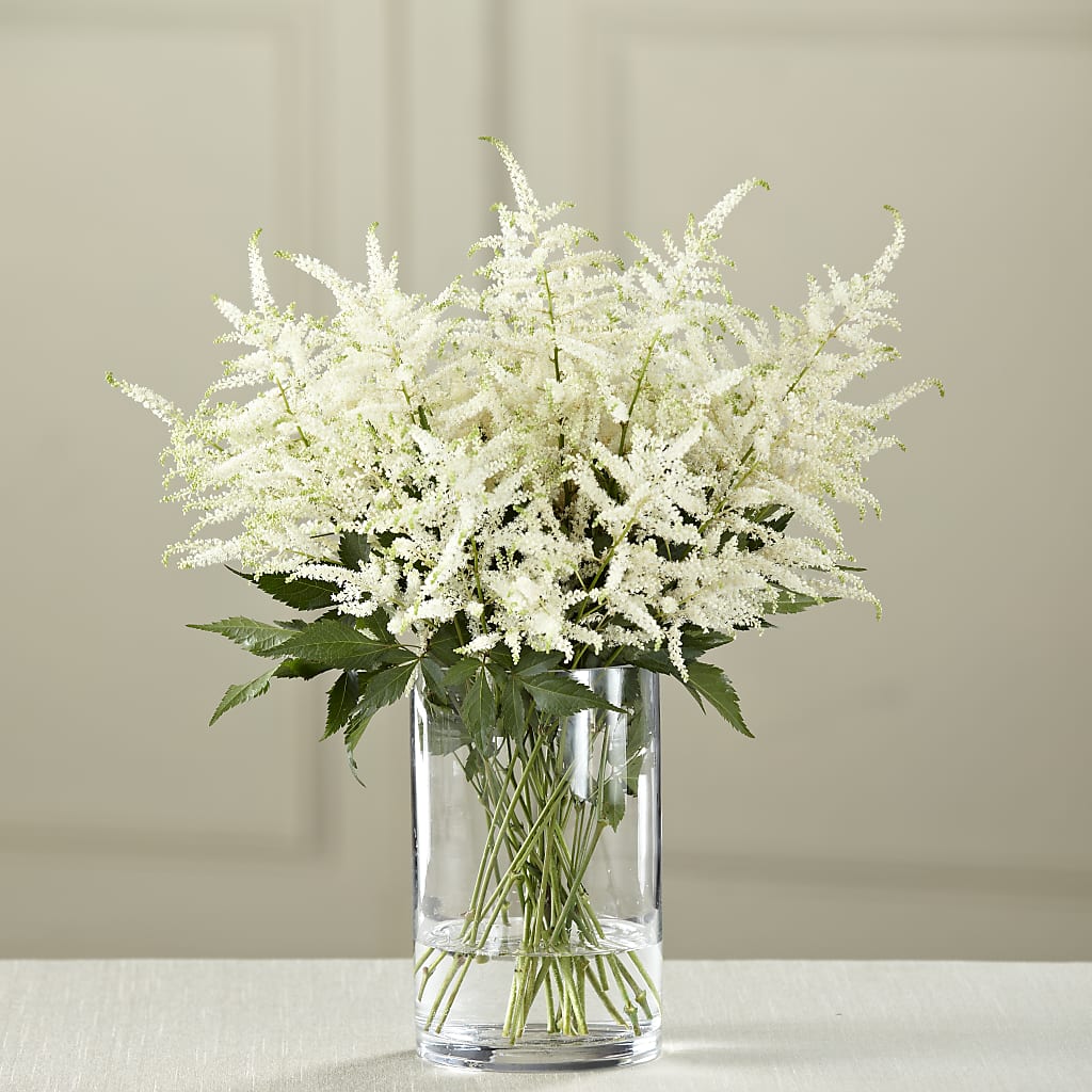 White Astilbe Bouquet – MELODY'S FLOWERS, Burlington WA