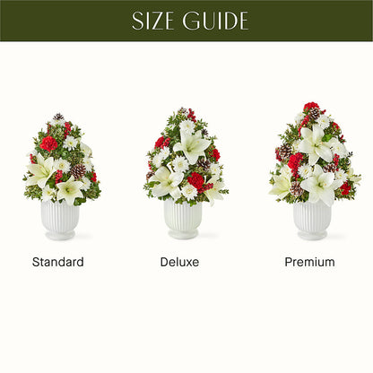 Festive Moments Tree – MELODY'S FLOWERS, Burlington WA