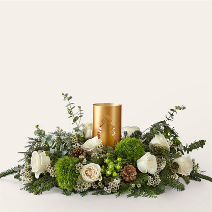 Chestnuts Roasting Centerpiece – MELODY'S FLOWERS, Burlington WA