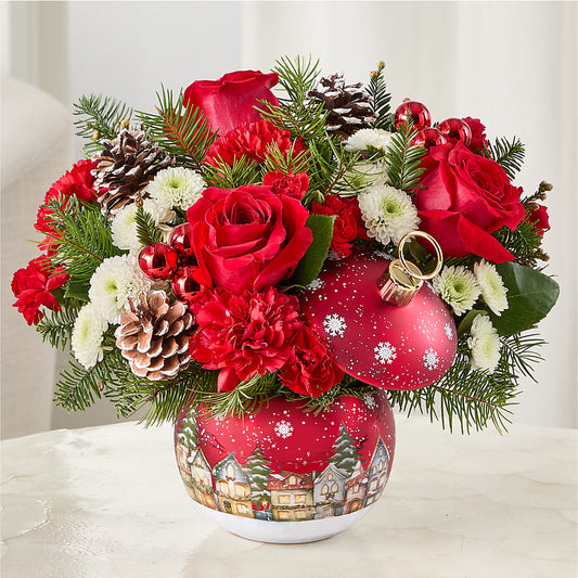 Christmas Carols Ornament – MELODY'S FLOWERS, Burlington WA