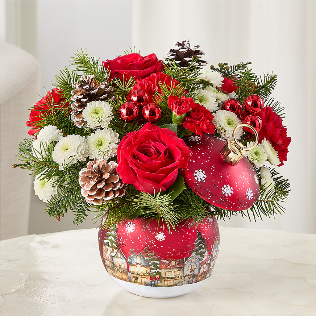 Christmas Carols Ornament – MELODY'S FLOWERS, Burlington WA