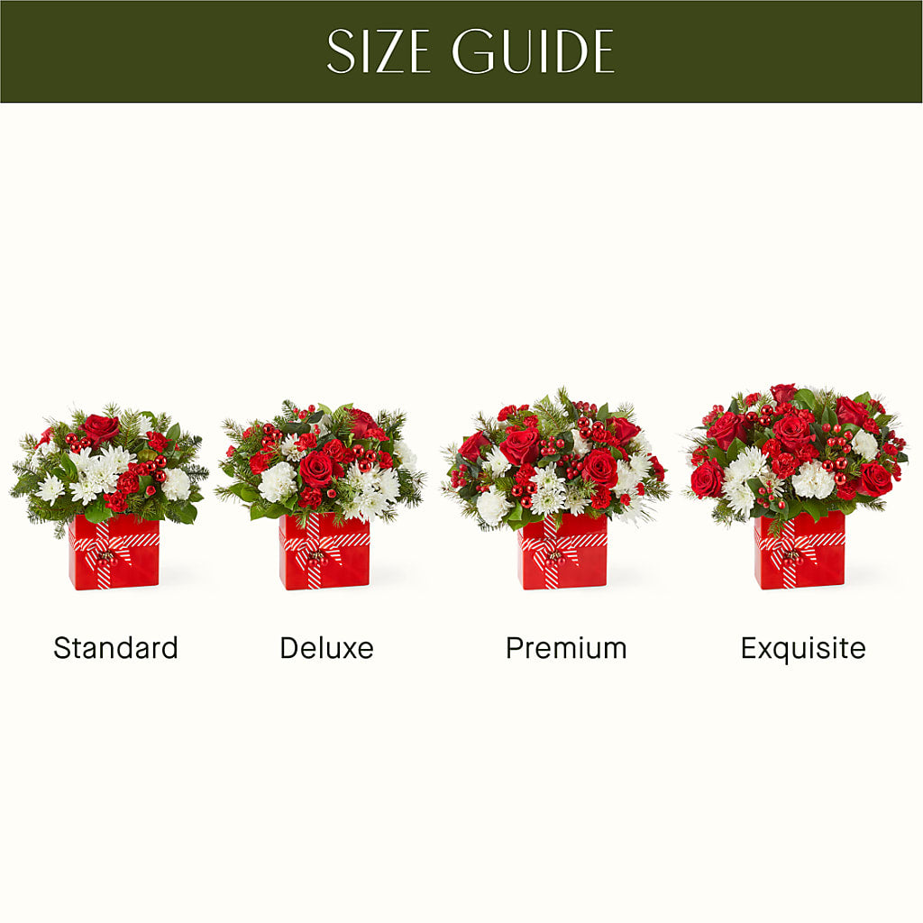 Presents Under the Tree Bouquet – MELODY'S FLOWERS, Burlington WA
