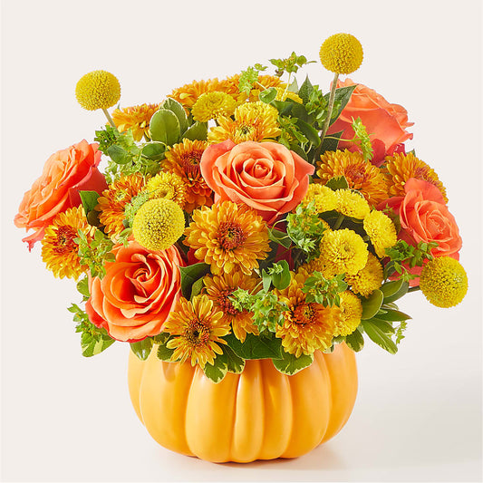 Gourdgeous Pumpkin – MELODY'S FLOWERS, Burlington WA