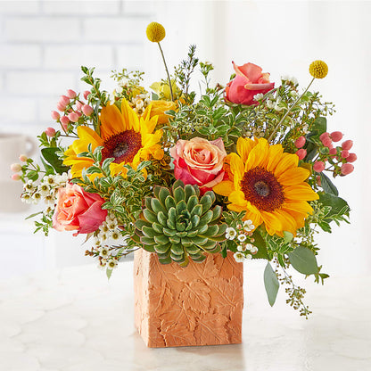 Sunflower Season Bouquet – MELODY'S FLOWERS, Burlington WA