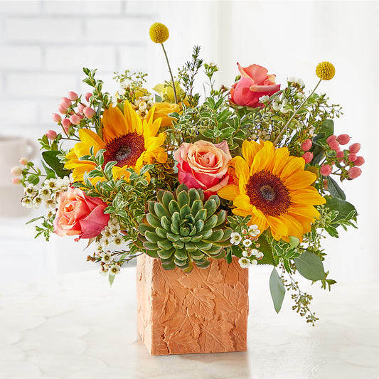 Sunflower Season Bouquet – MELODY'S FLOWERS, Burlington WA