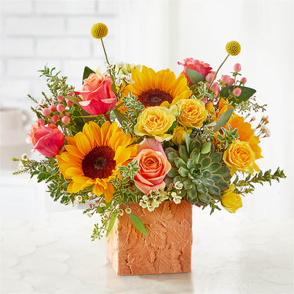 Sunflower Season Bouquet – MELODY'S FLOWERS, Burlington WA
