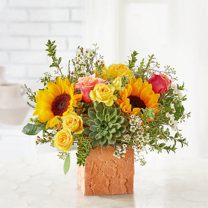 Sunflower Season Bouquet – MELODY'S FLOWERS, Burlington WA