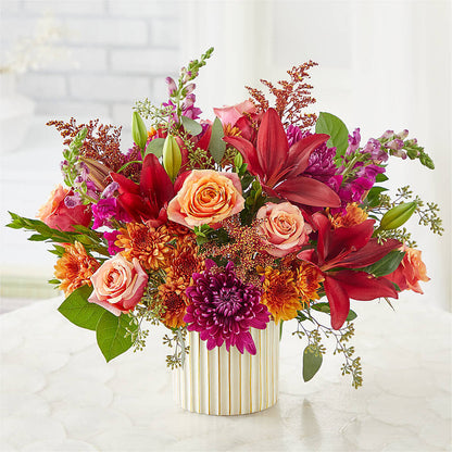Burgundy Landscape Bouquet – MELODY'S FLOWERS, Burlington WA