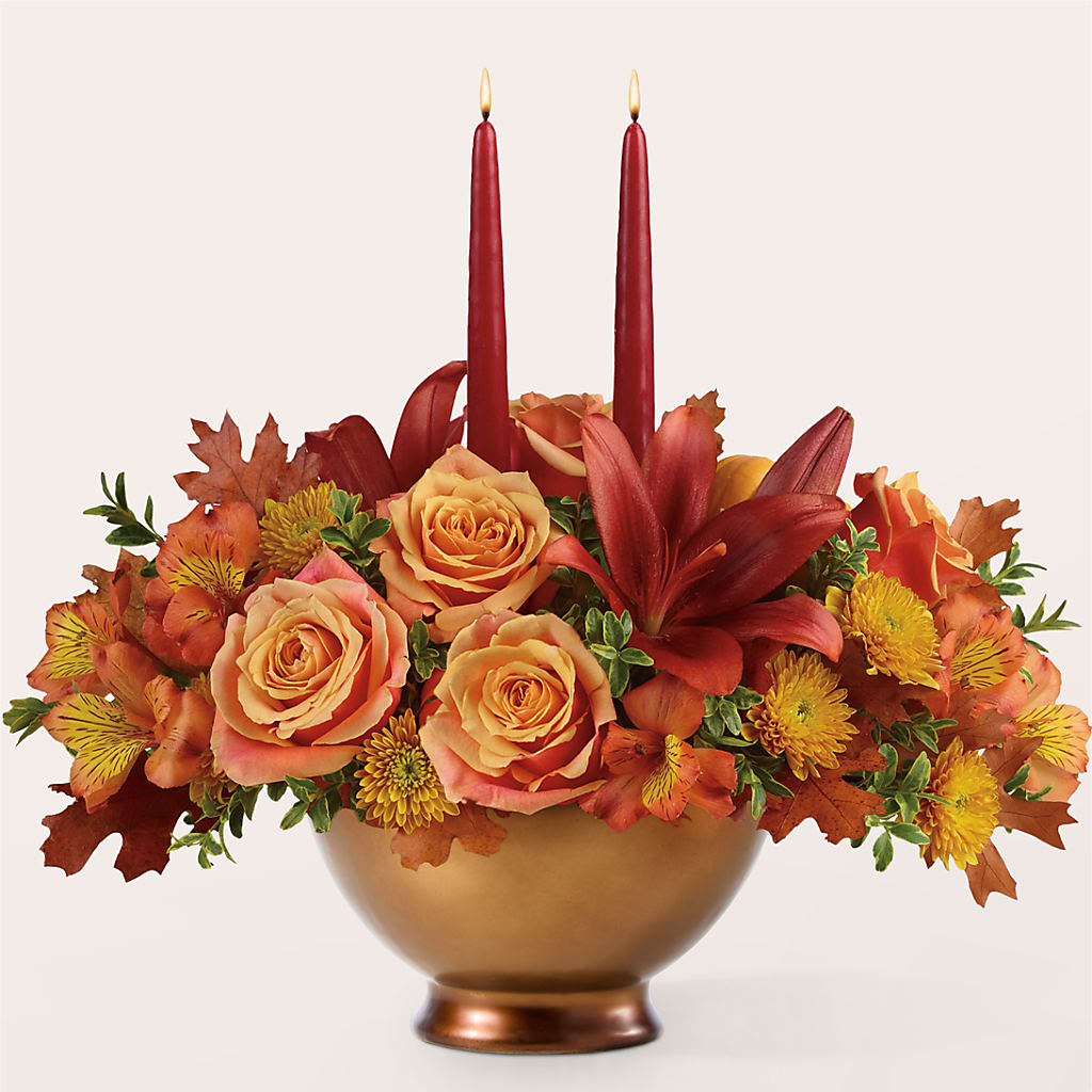 Harvest Table Centerpiece – MELODY'S FLOWERS, Burlington WA