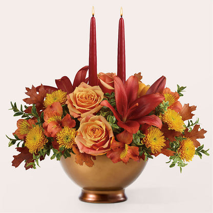 Harvest Table Centerpiece – MELODY'S FLOWERS, Burlington WA