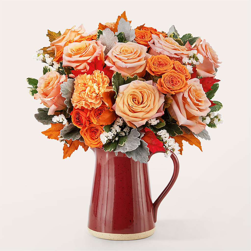Pumpkin Pie Bouquet – MELODY'S FLOWERS, Burlington WA