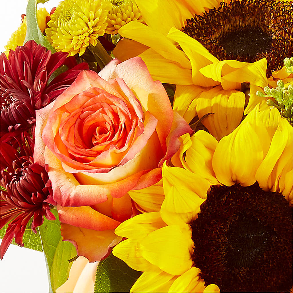 Golden Gourd Pumpkin Bouquet – MELODY'S FLOWERS, Burlington WA