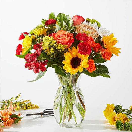 Fall Delight – A Florist Original – MELODY'S FLOWERS, Burlington WA