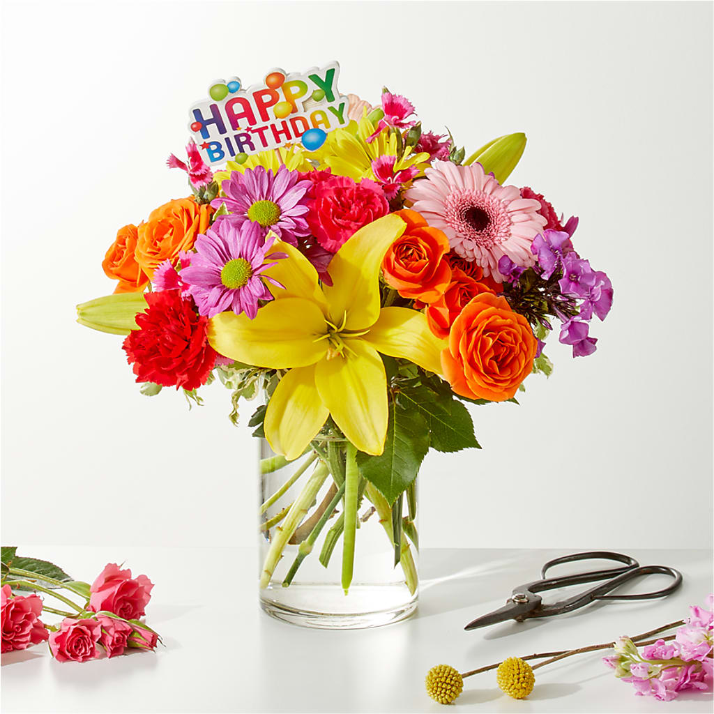 Cue the Confetti - A Florist Original – MELODY'S FLOWERS, Burlington WA
