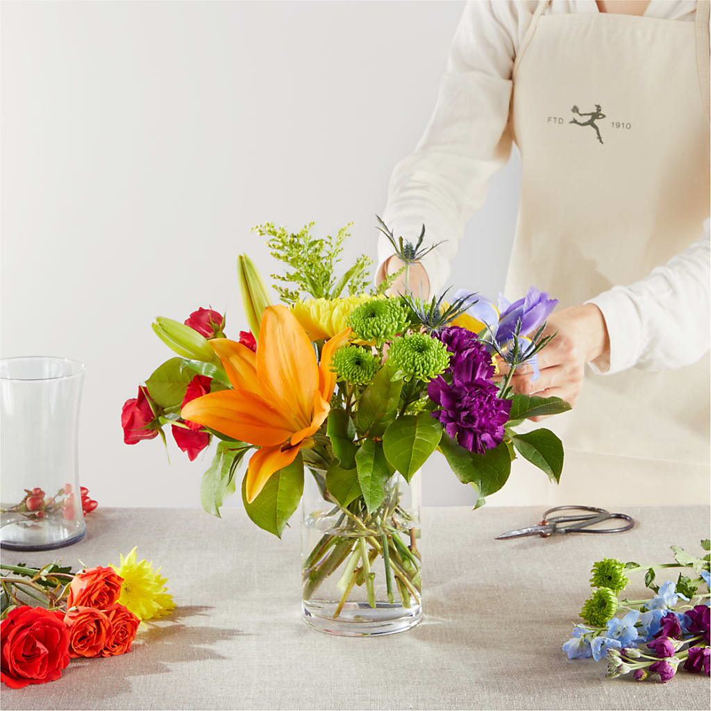 Summer Spectra - A Florist Original – MELODY'S FLOWERS, Burlington WA