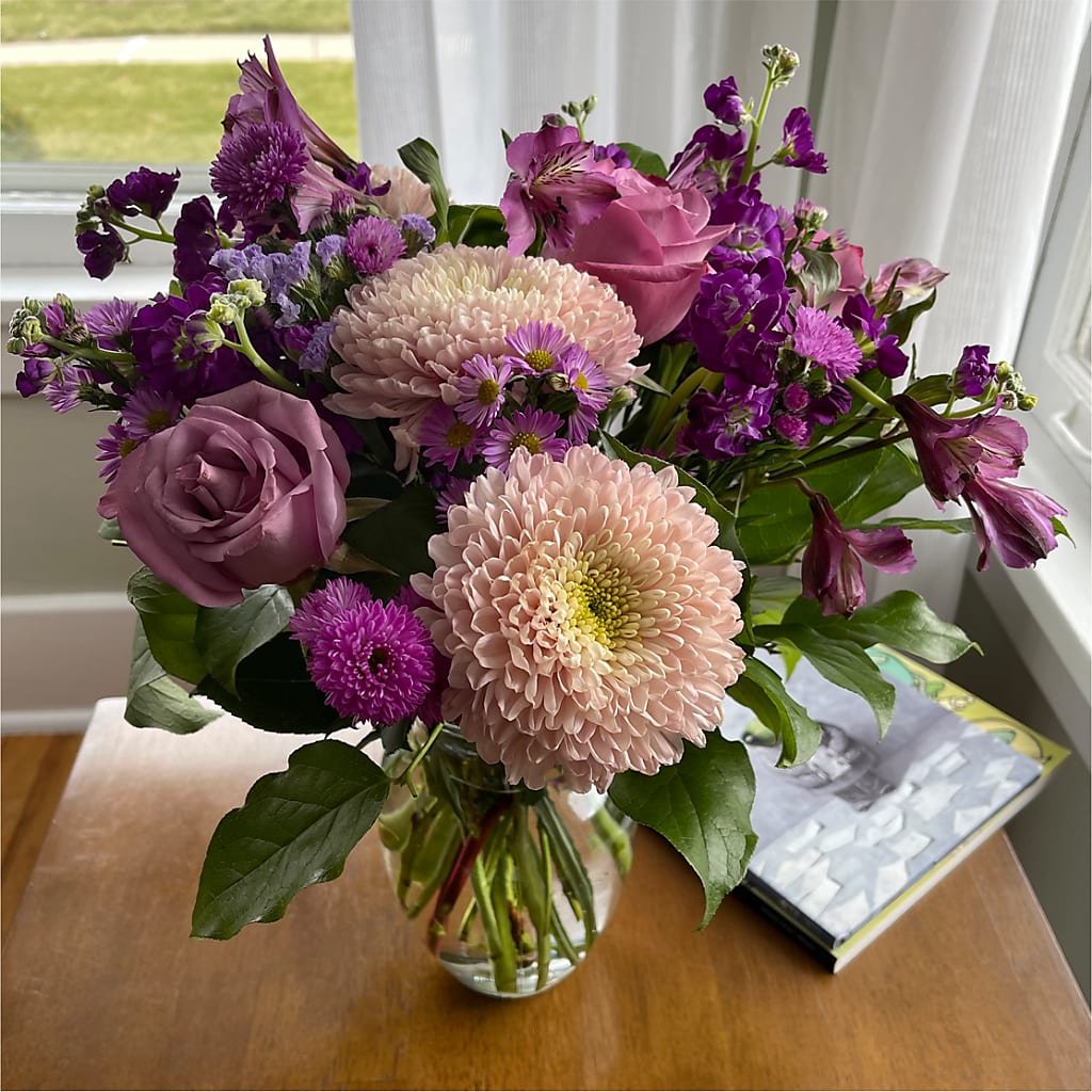 Ultraviolet Bouquet – MELODY'S FLOWERS, Burlington WA