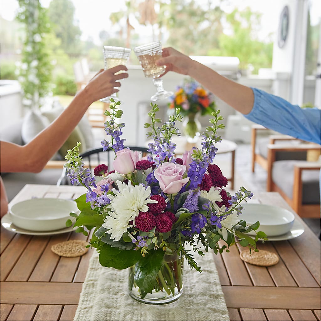 Violet Frost Bouquet – MELODY'S FLOWERS, Burlington WA