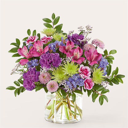 Glass Half Full Bouquet – MELODY'S FLOWERS, Burlington WA