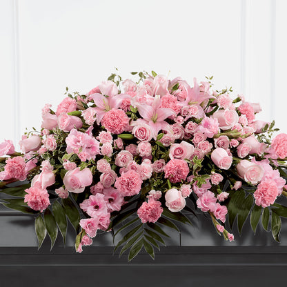 Garden of Comfort Casket Spray (Standard) – MELODY'S FLOWERS, Burlington WA