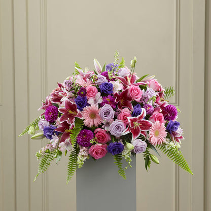 Fare Thee Well Pedestal – MELODY'S FLOWERS, Burlington WA