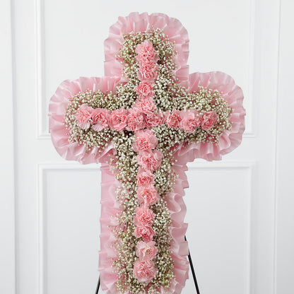Angel's Cross Easel – MELODY'S FLOWERS, Burlington WA