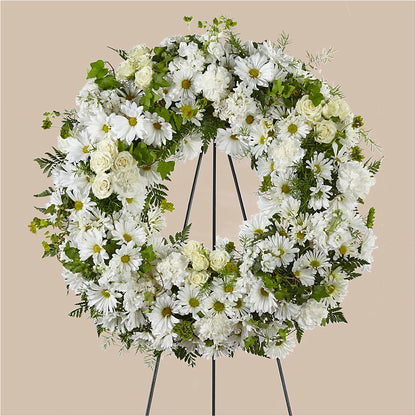 Faithful Wishes Wreath – MELODY'S FLOWERS, Burlington WA