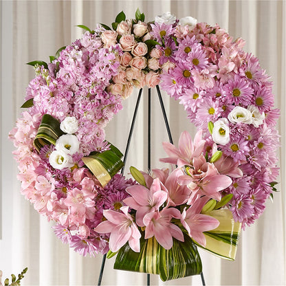 Gift of Warmth Wreath – MELODY'S FLOWERS, Burlington WA