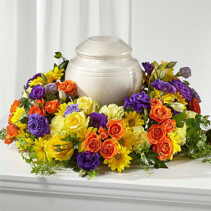 Blossoms of Remembrance Cremation Adornment – MELODY'S FLOWERS, Burlington WA