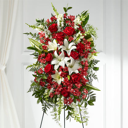 Everlasting Memory Standing Spray – MELODY'S FLOWERS, Burlington WA