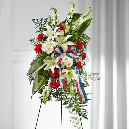 Stars of Life Standing Spray – MELODY'S FLOWERS, Burlington WA