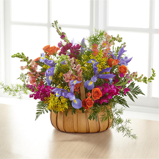 Garden of Life Basket – MELODY'S FLOWERS, Burlington WA