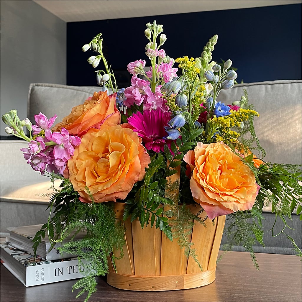 Garden of Life Basket – MELODY'S FLOWERS, Burlington WA