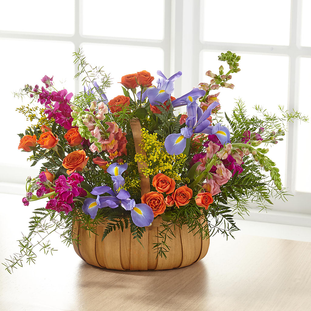 Garden of Life Basket – MELODY'S FLOWERS, Burlington WA
