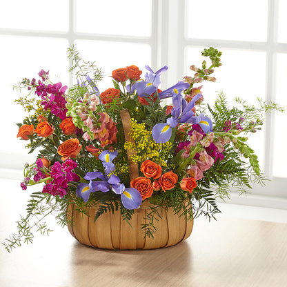 Garden of Life Basket – MELODY'S FLOWERS, Burlington WA