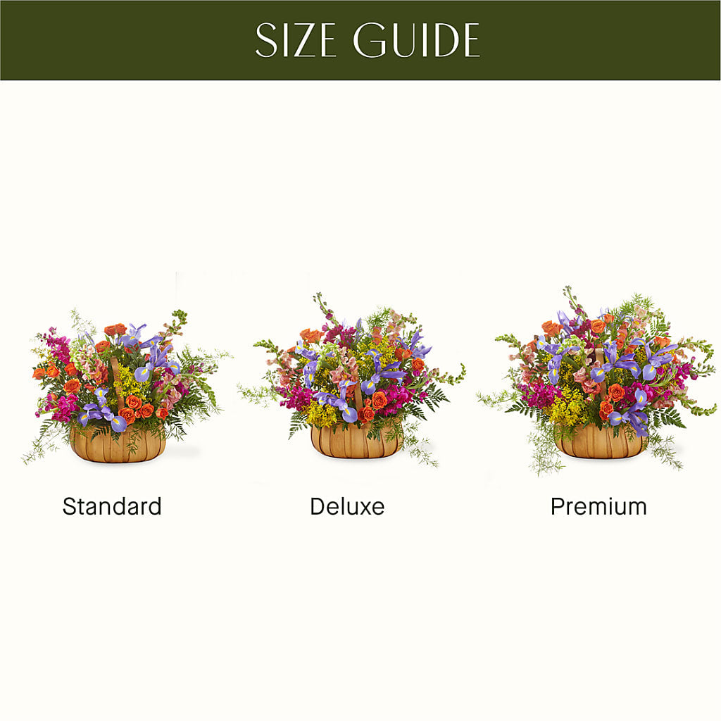 Garden of Life Basket – MELODY'S FLOWERS, Burlington WA
