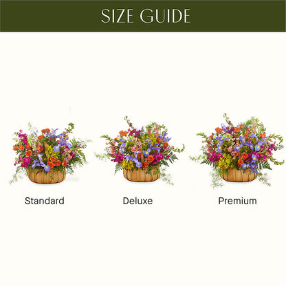 Garden of Life Basket – MELODY'S FLOWERS, Burlington WA