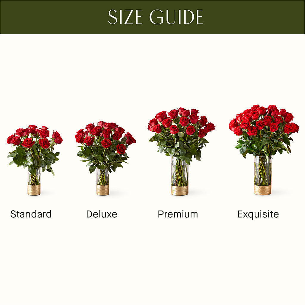 Classic Love Red Rose Bouquet – MELODY'S FLOWERS, Burlington WA