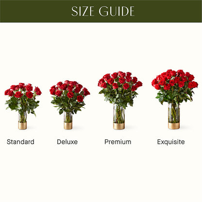 Classic Love Red Rose Bouquet – MELODY'S FLOWERS, Burlington WA