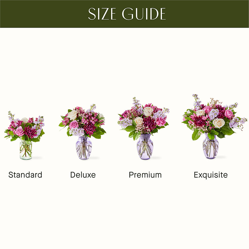 Amethyst Dreams Bouquet – MELODY'S FLOWERS, Burlington WA