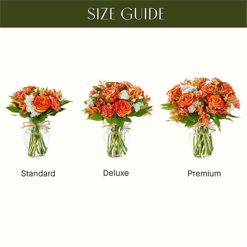 Apricot Glow Bouquet – MELODY'S FLOWERS, Burlington WA