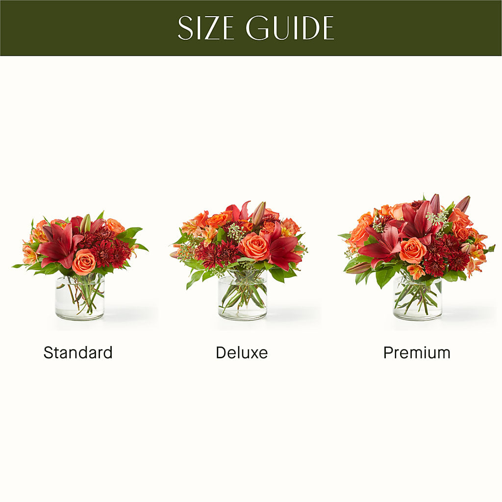 Crimson Leaves Bouquet – MELODY'S FLOWERS, Burlington WA