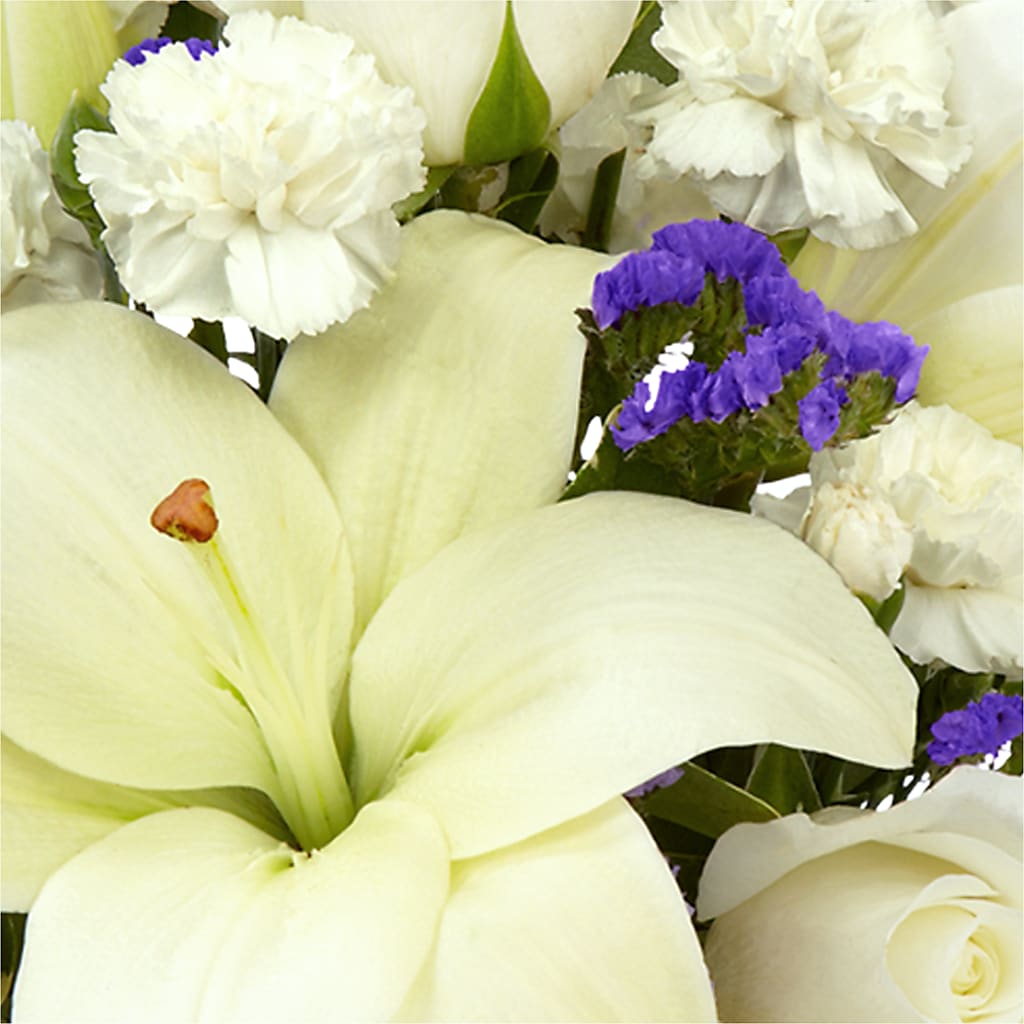 Sapphire Rush Bouquet – MELODY'S FLOWERS, Burlington WA