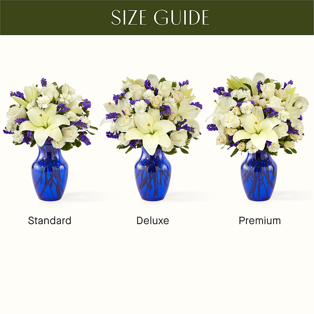Sapphire Rush Bouquet – MELODY'S FLOWERS, Burlington WA